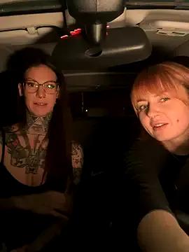 ObviouslyPeachy — Hot French Kiss and naked BOOBS! 