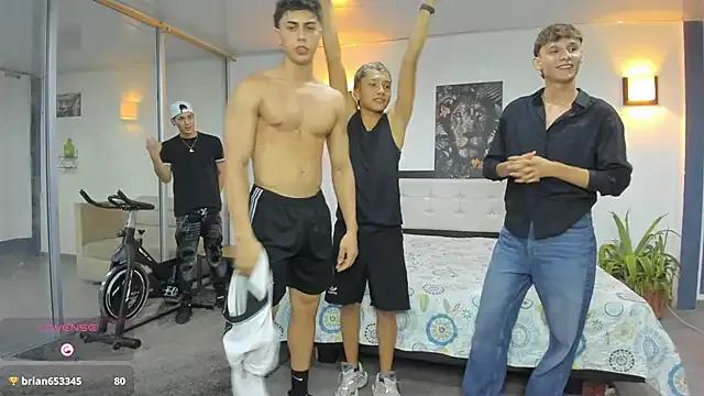 StripChat Playhardsexx is Private Playhardsexx — TWO BOYS DOMINATE MOUTH IN DEEP THROAT